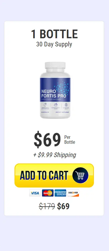 Neuro Fortis PRO Supplement Price Of 1 Bottle